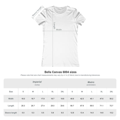 Bella Canvas 6004 size chart